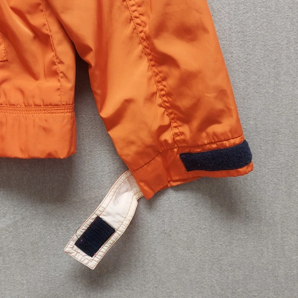 Tommy Hilfiger Sailing Gear Jacket Mens XL Hooded Windbreaker Nautical Coastal
